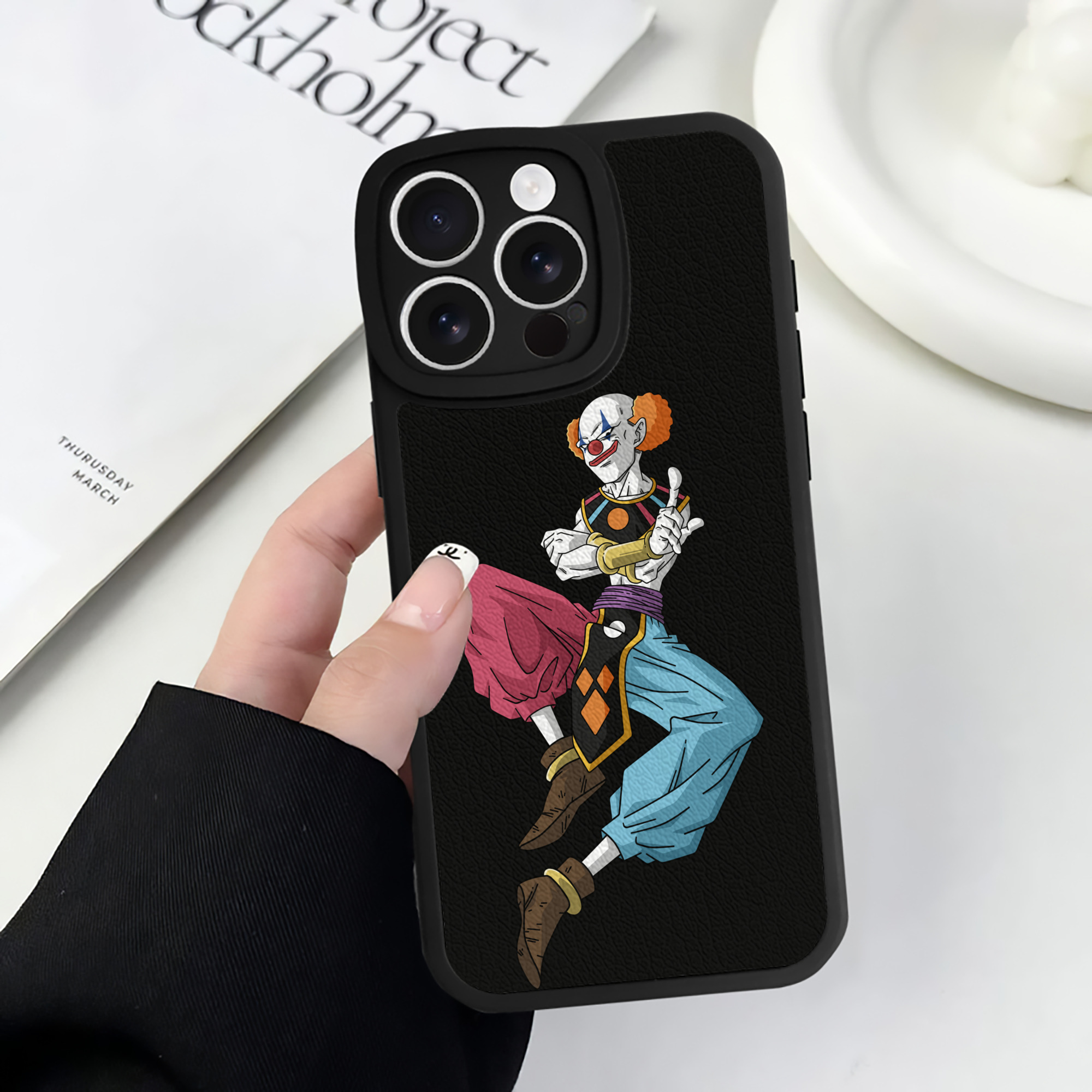 （画像用） ドラゴンボール DRAGON BALL 【iPhone 16シリーズ対応】シリコンスマホケース（レザー調） 材質：シリコン